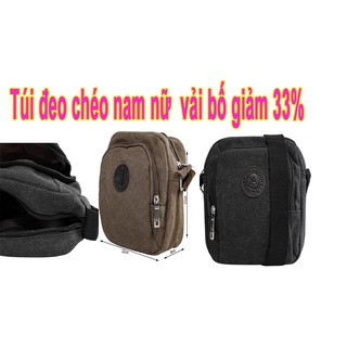 Túi đeo chéo vải bố nhỏ