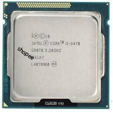 CPU intel core i 5-- 3570,i 5-- 3570S,i 5-- 3550,i 5-- 3470,i 5-- 3470S,i 5-- 2500,i 5-- 2400 Tray không box+tản