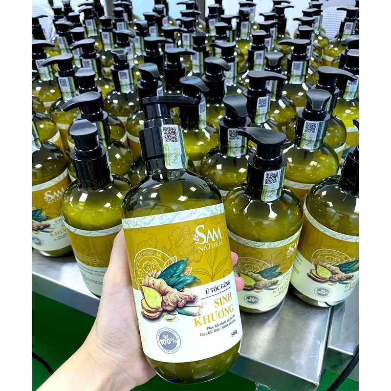 Ủ Tóc Sinh Khương Sam Natural