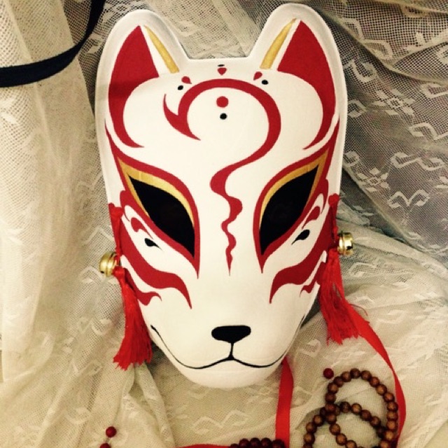 Mặt nạ Kitsune full 3 - Đất khách