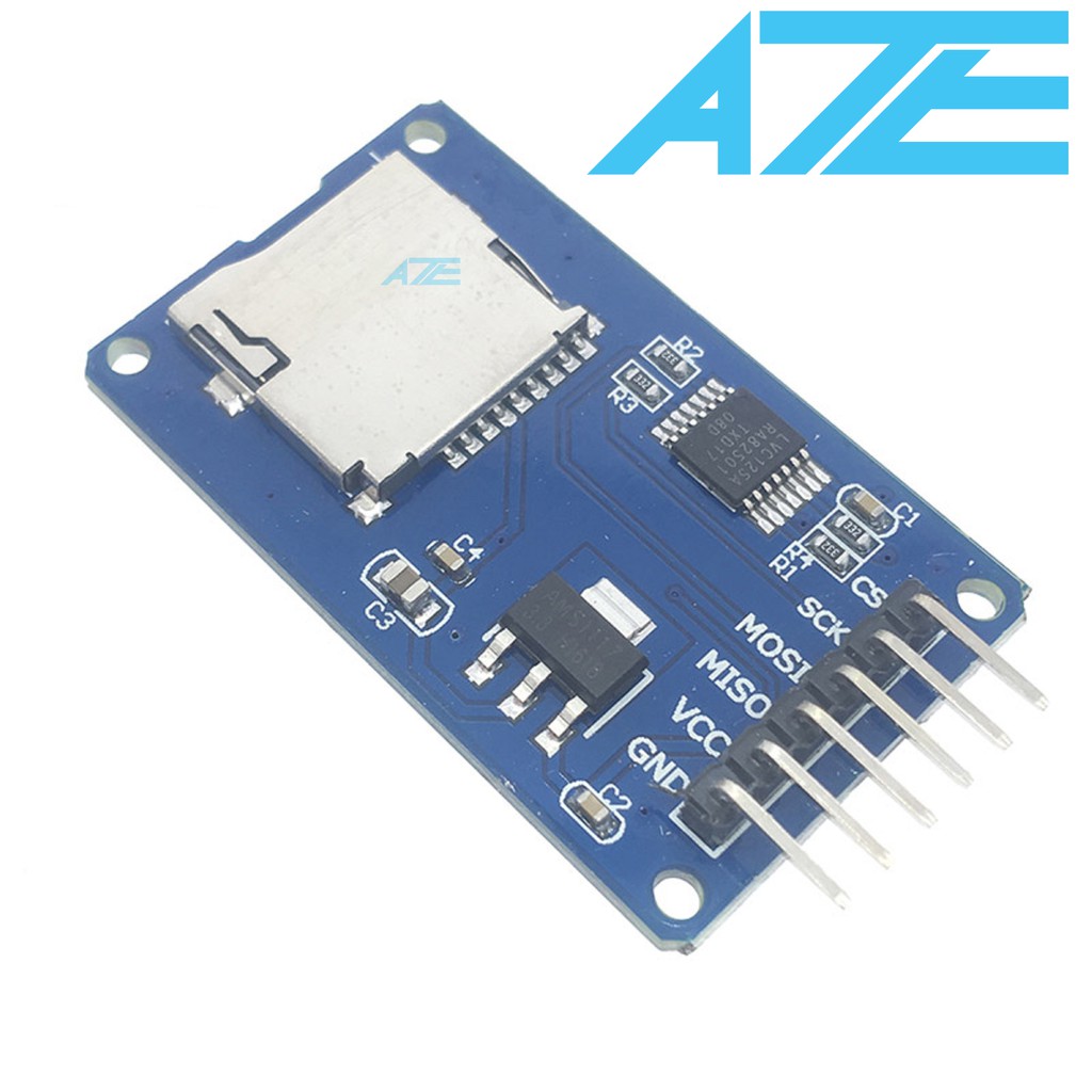 Mạch Ghi Đọc Thẻ Micro SD Arduino - (2F2 - 1)