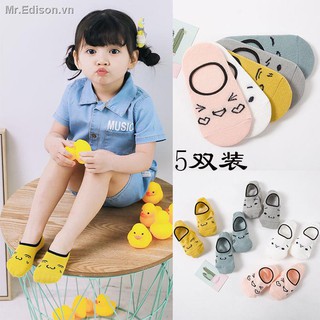 Đôi Vớ Thuyền In Hình Hoạt Hình Cho Bé 1-3-5-7 Tuổi