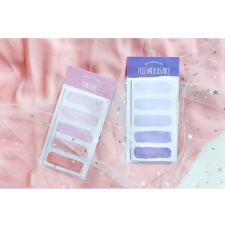 Giấy note loang màu nước vintage (Hàng có sẵn)
