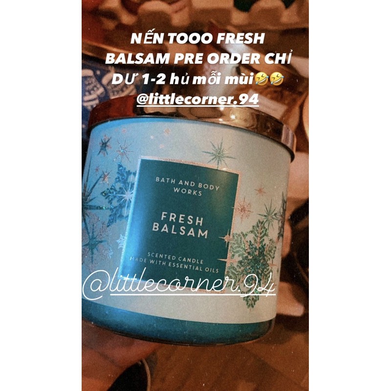 Nến thơm Bath and body works