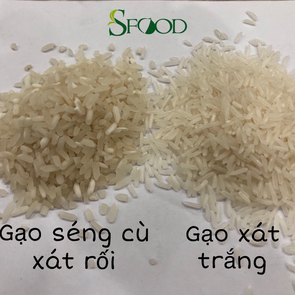 Gạo Séng Cù SFOOD 5kg, gạo Séng Cù Mường Khương hạt dài