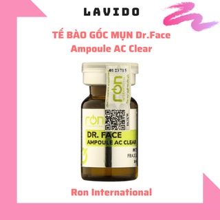 Tế bào gốc mụn Dr. Face Ampoule AC Clear giảm mụn, giảm thâm Ron International - lọ lẻ 8ml