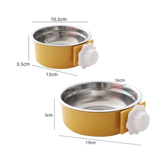 Chén ăn chó mèo treo chuồng - Bát treo lồng