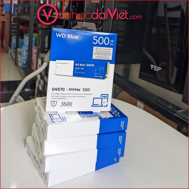 Ổ Cứng SSD WD SN570 NVMe - Chính Hãng BH 5 Năm