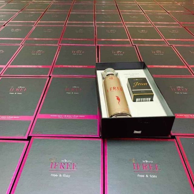 Dung dịch vệ sinh IFREE + Tặng kèm nước hoa vùng kính (Mẫu mới - Chính Hãng cty)