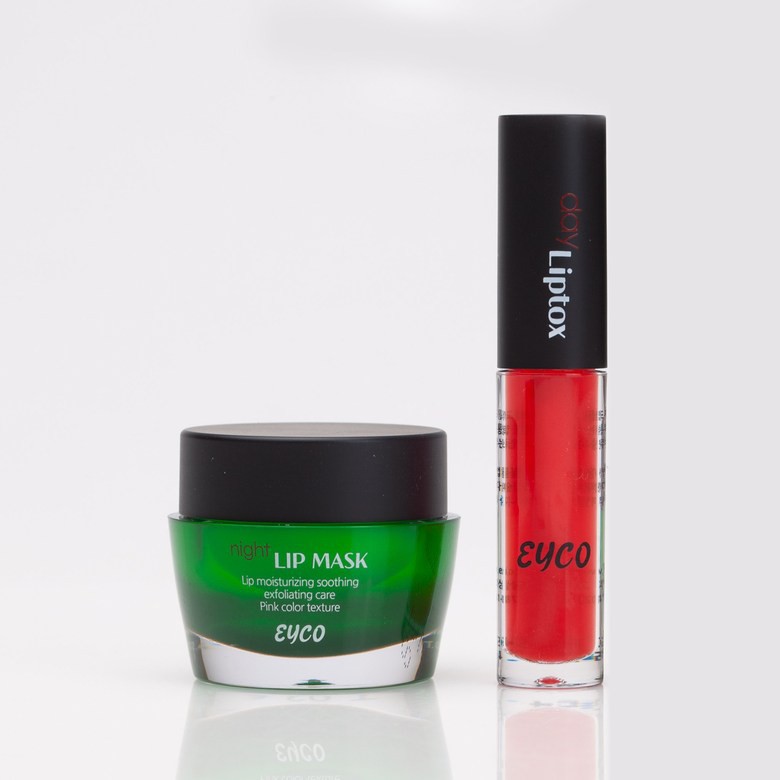 ❤️ EYCO ❤️ SET 2 Son Dayliptox(đỏ) - Nightlipmask