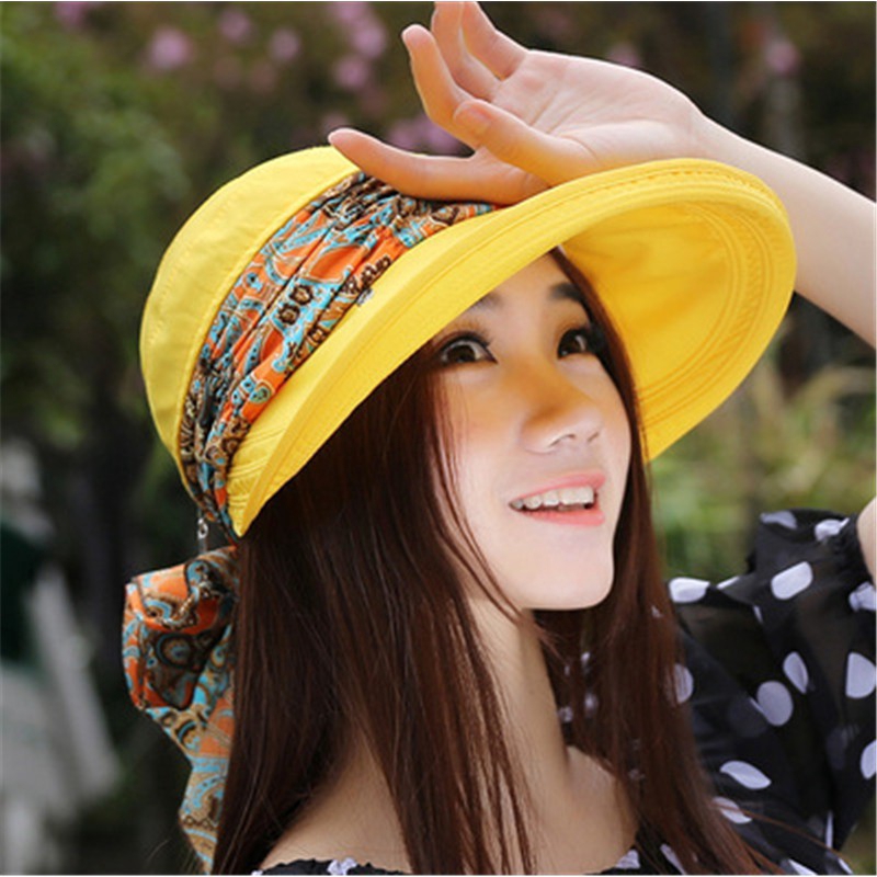 Summer sun hat beach hat a collapsible hat | BigBuy360 - bigbuy360.vn