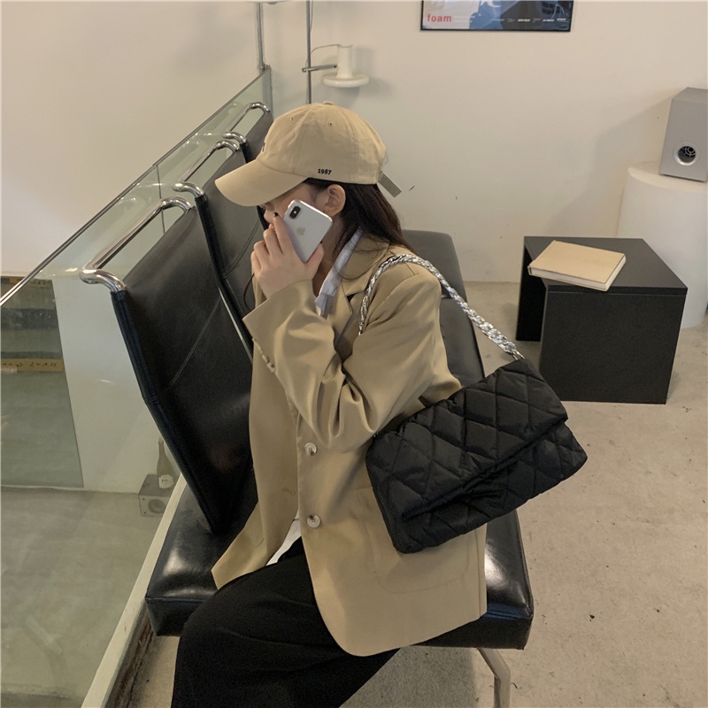 IELGY Túi Đeo Vai Bằng Vải canvas Thiết Kế Nhỏ Gọn Thời Trang