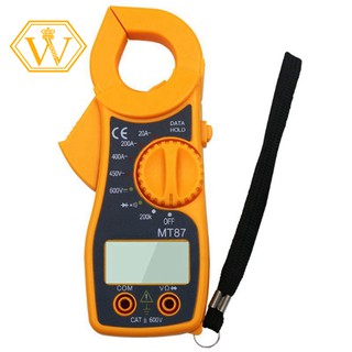 ☀stock now☀Professional Portable Mt87 Digital Clamp Meter Multimeter Tester