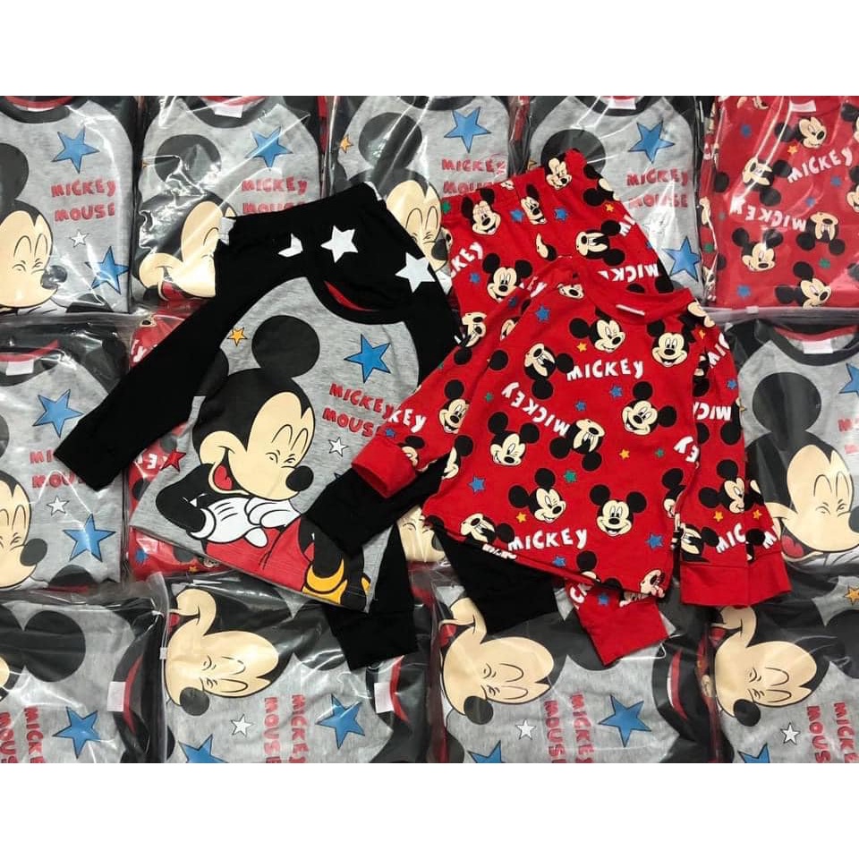 Set 2 bộ cotton Next Mickey