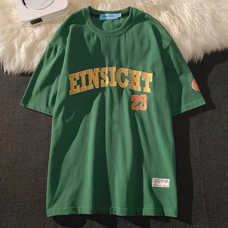 [ Rẻ vô địch ] Áo thun cotton tay lỡ dáng rộng unisex - EINSICHT 23