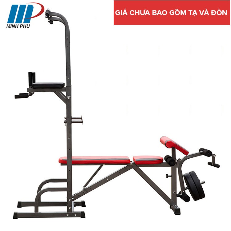 Ghế tập tạ đa năng 2016 New ⚡ Giàn tập GYM giá rẻ kết hợp xà đơn, xà kép | Dụng cụ thể hinh cho gia đình