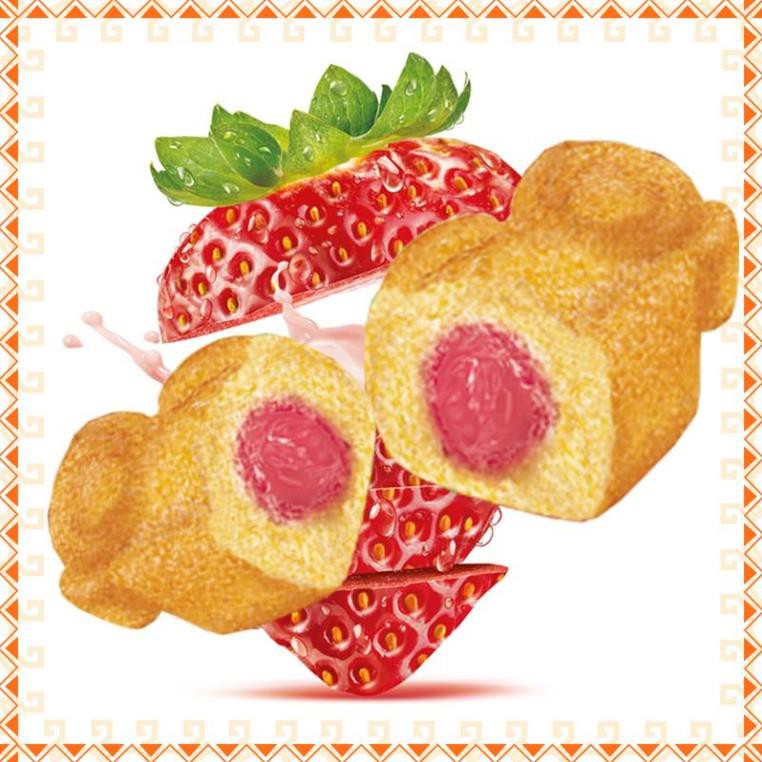 Bánh bông lan nhập khẩu Hà Lan thương hiệu Cravingz Bear 225G