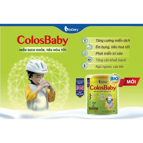 [Có mã QR tích điểm] Sữa bột ColosBaBy Bio 800g Đủ số 0+, 1+, 2+ ( Date mới nhất )