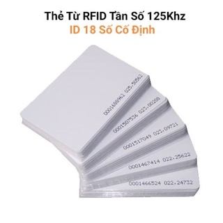 Thẻ Từ RFID Tần Số 125Khz ( Proximity).