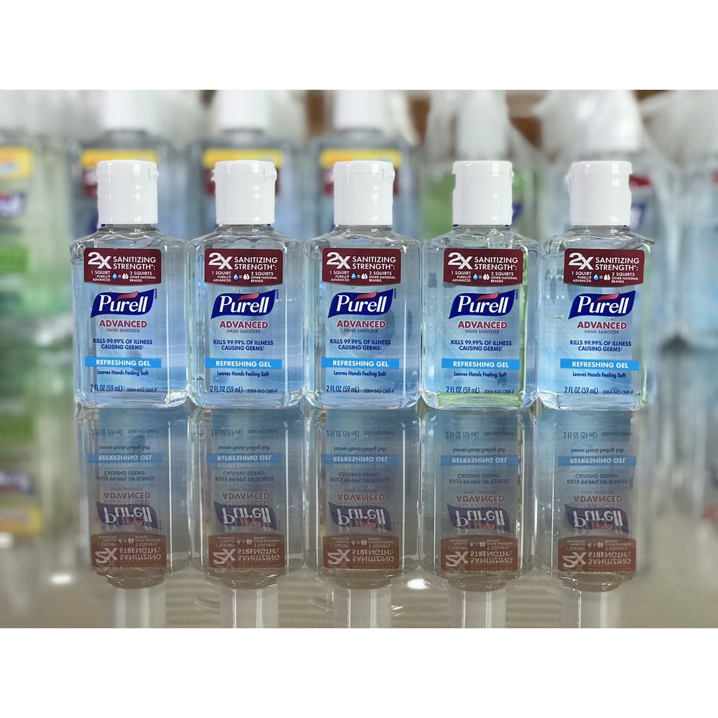 Gel rửa tay khô khử trùng &amp; diệt khuẩn PURELL 59ML