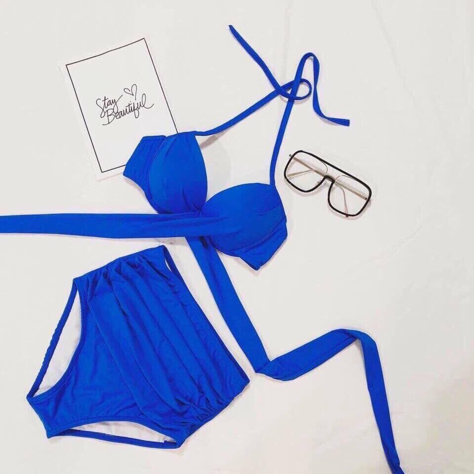 Bikini 2 mảnh buộc dây lưng và cổ, đan hông, ảnh thật shop chụp và feed back