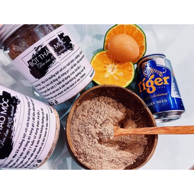 BỘT THẢO MỘC 100% NATURE Ủ TRẮNG MỊN | BigBuy360 - bigbuy360.vn