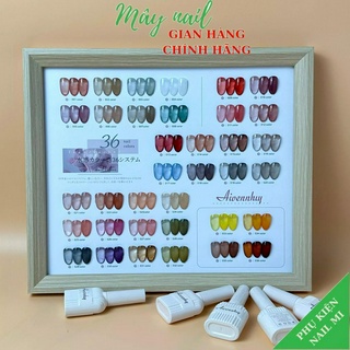 Sét sơn gel thạch 36 màu cao cấp tặng bảng màu