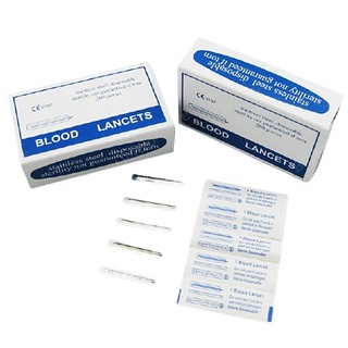 Hộp 200 Cái Kim Chích Mụn Kim Lấy Máu LANCETS