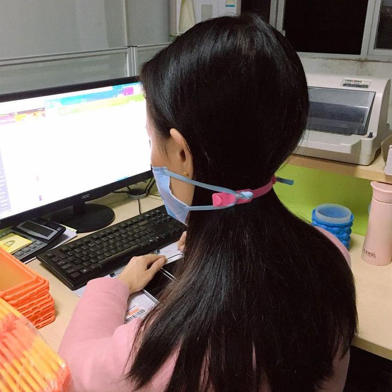 Đai đeo mở rộng khẩu trang bằng nhựa co giãn tiện dụng T3N2