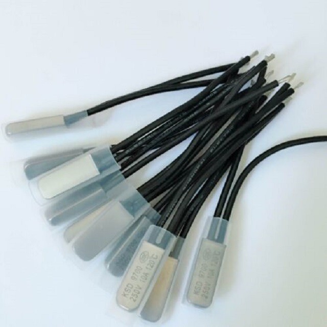 Rơ Le Nhiệt KSD9700 10A 220V Thường Đóng Từ 45°C Đến 160°C