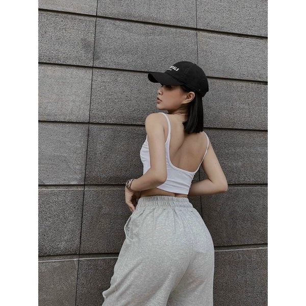 áo 2 dây hở lưng len tăm | BigBuy360 - bigbuy360.vn