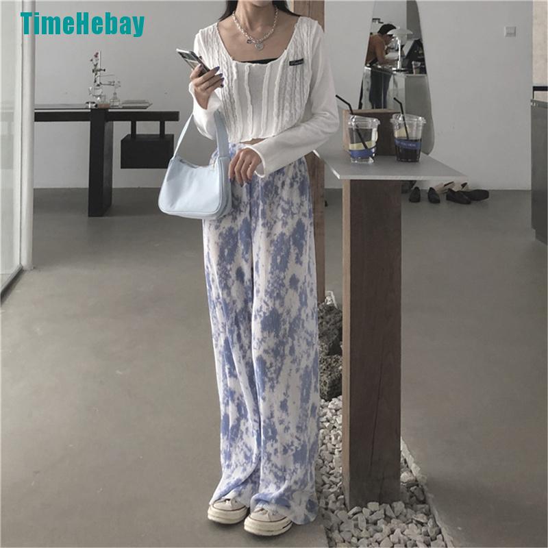 Quần Dài Ống Rộng Phong Cách Boho Thời Trang Cho Nữ | BigBuy360 - bigbuy360.vn
