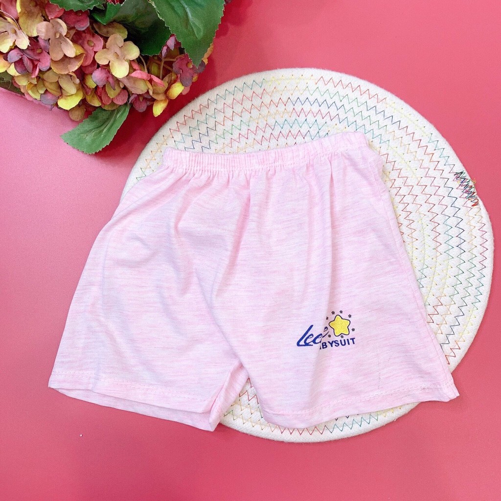 Combo 10 Quần Đùi Vải Loang Cotton Đẹp Leebaby