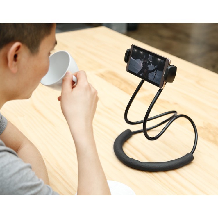 [Xả kho] Kẹp điện thoại đeo cổ nằm xem điện thoại thoải mái | BigBuy360 - bigbuy360.vn