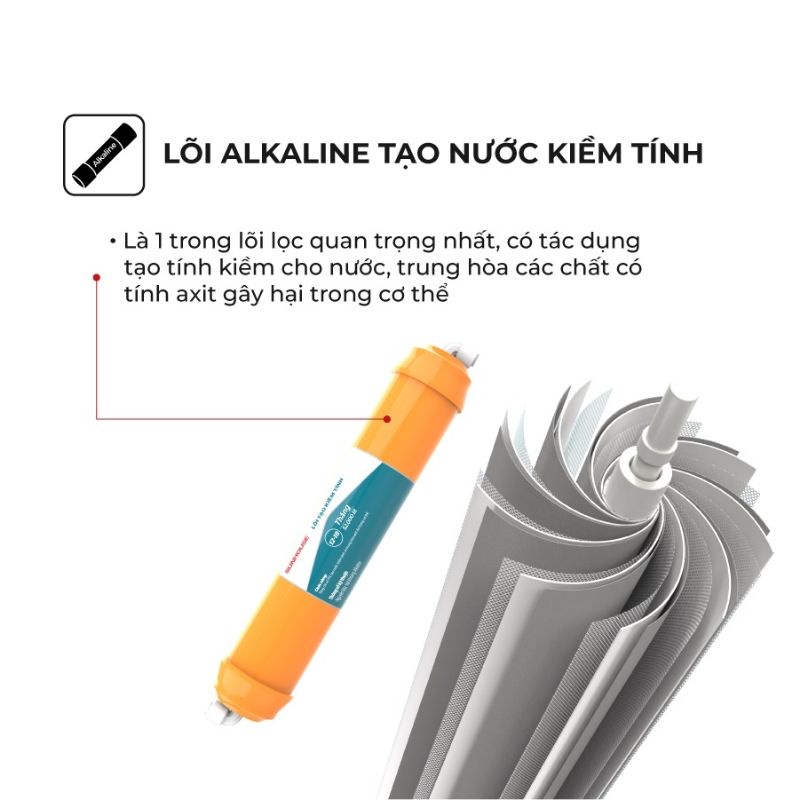 Máy Lọc Nước Nóng Lạnh 10 Lõi Sunhouse SHR-76210CK, Bình Lọc Nước R.O Nóng Lạnh 10 lõi Sunhouse SHR-76210CK