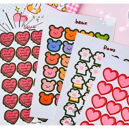 Một Tấm Sticker Trang Trí