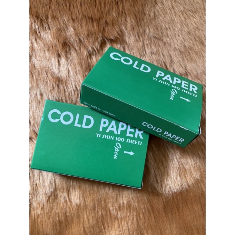 🎁🎁[SIÊU HÓT]Giấy uốn lạnh hộp xanh giá sỉ | BigBuy360 - bigbuy360.vn