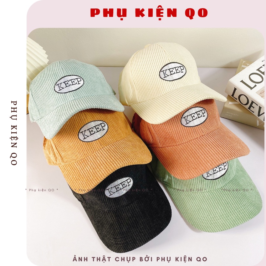 Mũ lưỡi trai ,nón kết chữ Keep phong cách cá tính - CAP24
