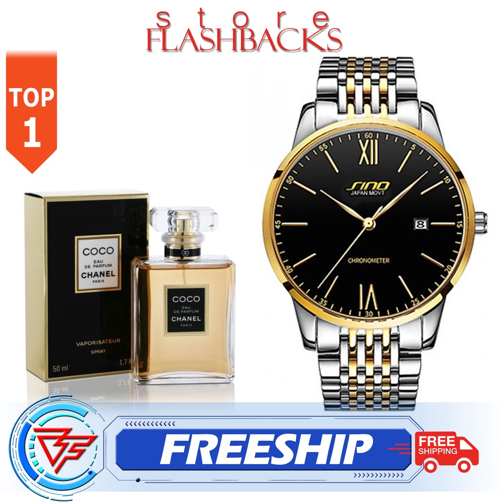Quà Tặng Ngẫu Nhiên Đồng Hồ - Nước Hoa Tri ân khách hàng cuối năm - FLASHBACKS STORE