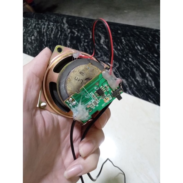 loa 7cm kèm mạch khuyết đại