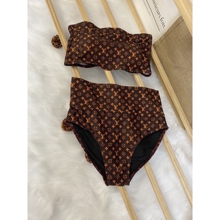 Bikini 2 mảnh ống quần cạp cao che bụng
