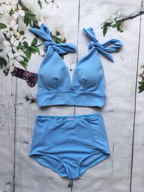 Bộ bơi hai mảnh cạp cap nơ vai