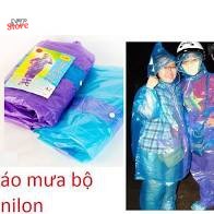 COMBO 05-10 BỘ ÁO MƯA NILON ĐI PHƯỢT