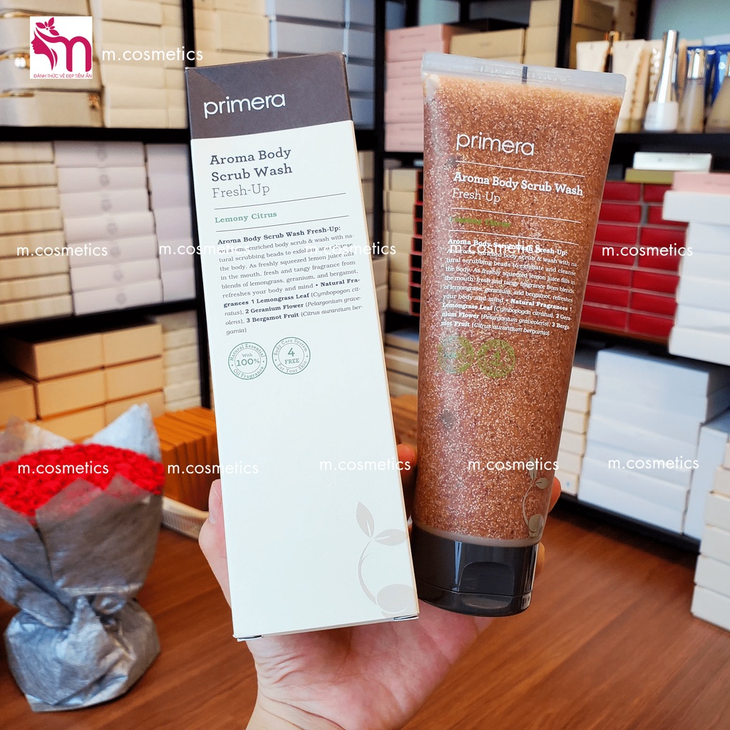TẨY TẾ BÀO CHẾT PRIMERA BODY SCRUB WASH FRESH-UP 230ml