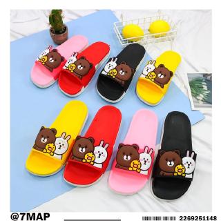 Dép Nhựa Nữ 7Map Hình Thỏ Gấu 1296