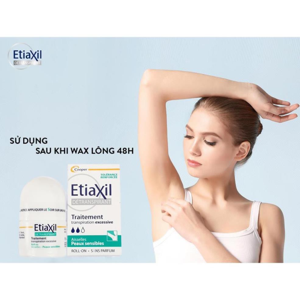 Lăn khử mùi Etiaxil, Lăn nách Etiaxil khử mùi hôi nách hiệu quả suốt 72h - 15ml