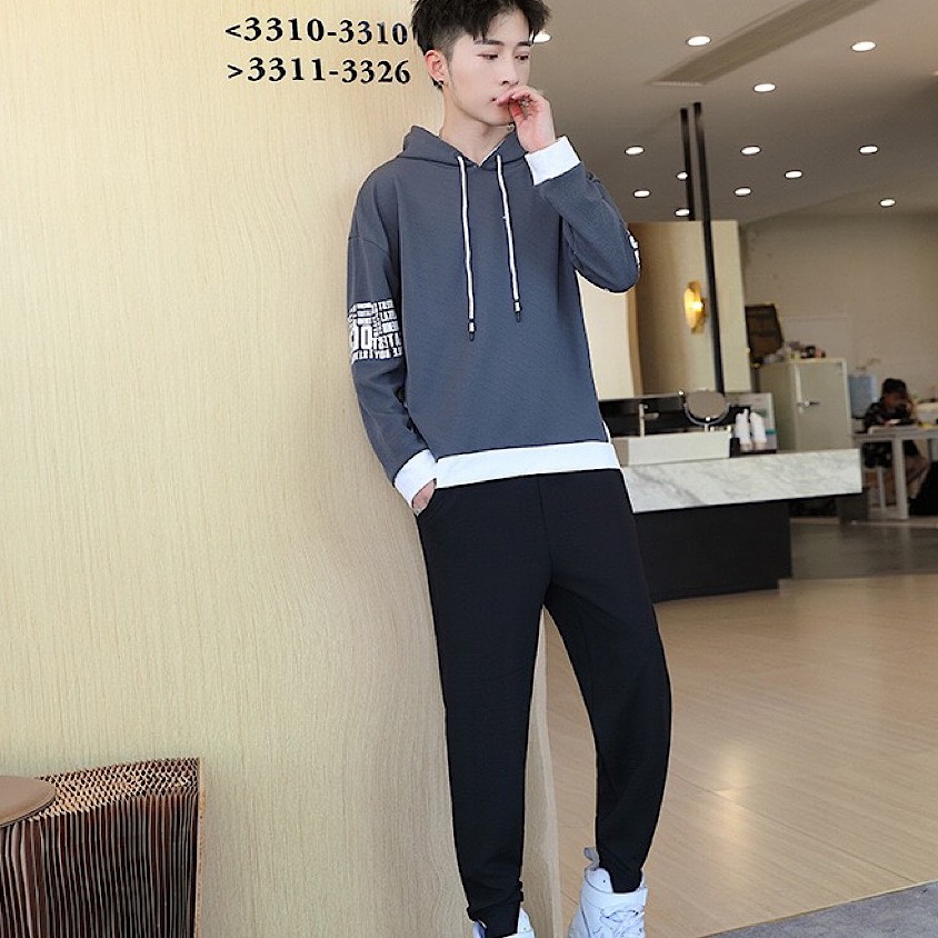 Bộ Quần Áo Nỉ Hoodie Nam Dài Tay HotTrend  Phong Cách Set Đồ Bộ Hoodie Hàn Quốc Trẻ Trung Năng Động | BigBuy360 - bigbuy360.vn