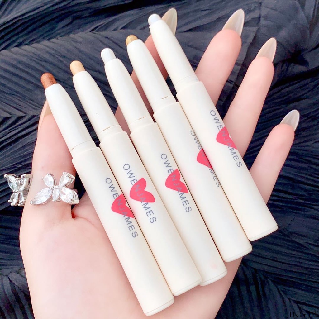 [Hàng mới về] Bút trang điểm mắt OWENJAMES màu nhũ lấp lánh sáng da tự nhiên | BigBuy360 - bigbuy360.vn