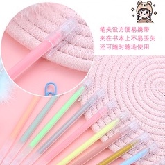 Set 12 Bút Đánh Dấu 12 Màu Trang Trí Sổ Lưu Niệm DIY