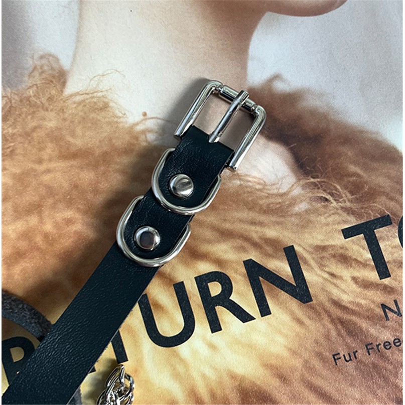 Thắt lưng phối dây xích đeo đùi 22581